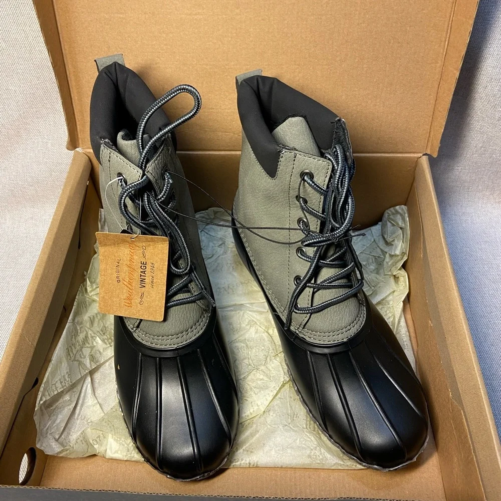 Weatherproof Vintage Men's Adam Duck Boots Shoes Size 8M brand new